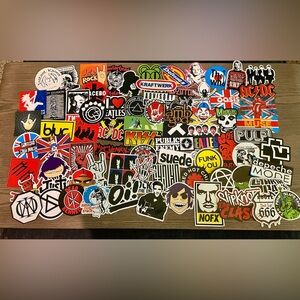 Band Stickers Rock Punk Music